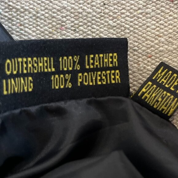 Scully Men's Black Leather Whip-Stitch Western Farm-House Country Vest Sz Lr - Picture 10 of 10